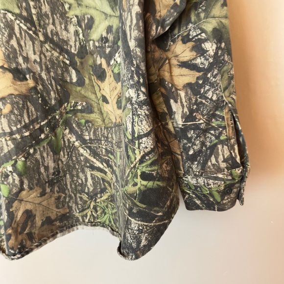 Vintage No Trace by Dan River Button Down Camo - Picture 9 of 10
